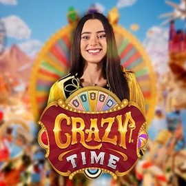 Crazy Time casino game by Evolution – featured logo at Realz Casino