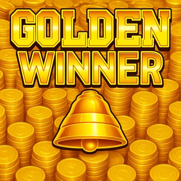 Golden Winner online game logo by Inspired Gaming on realzz.ca