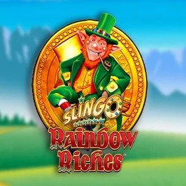 Official Casino Games logo: Slingo Rainbow Riches by Gaming Realms at Realz Casino