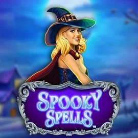 Spooky Spells logo – Slots by Novomatic at Realz Casino