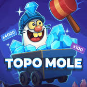 Topo Mole Game slot icon by InOut, available at Realz Casino